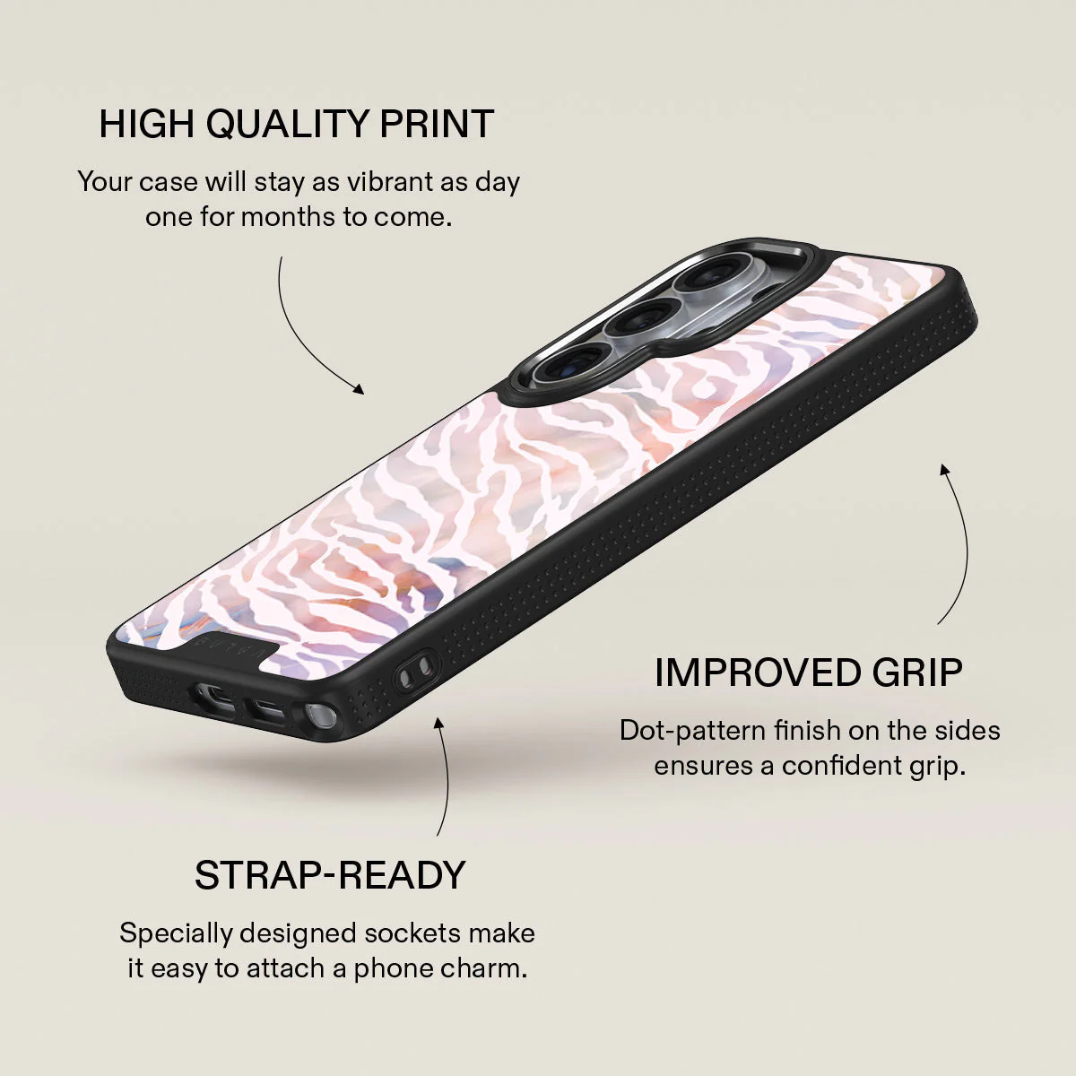 Sultry July - Zebra Samsung Galaxy S26 Ultra Case - Image 16