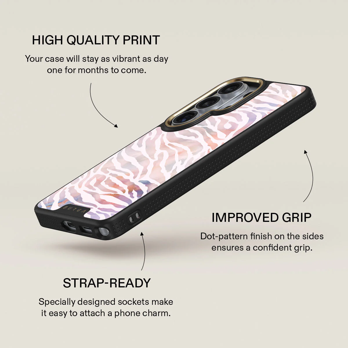 Sultry July - Zebra Samsung Galaxy S26 Ultra Case - Image 9