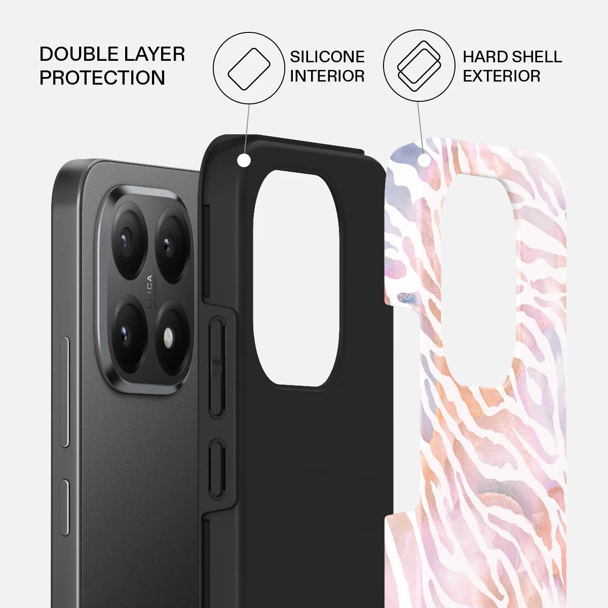 Sultry July - Zebra Xiaomi 15T Case - Image 2