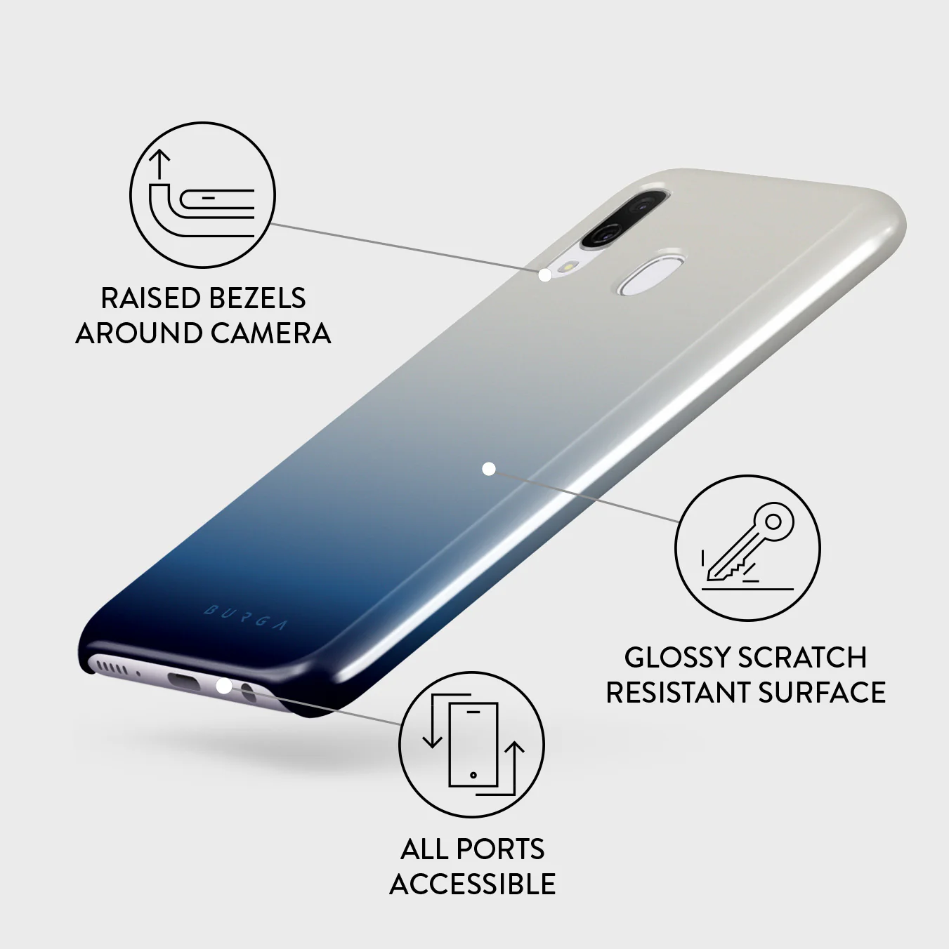 Zero Gravity - Samsung Galaxy A40 Case - Image 3